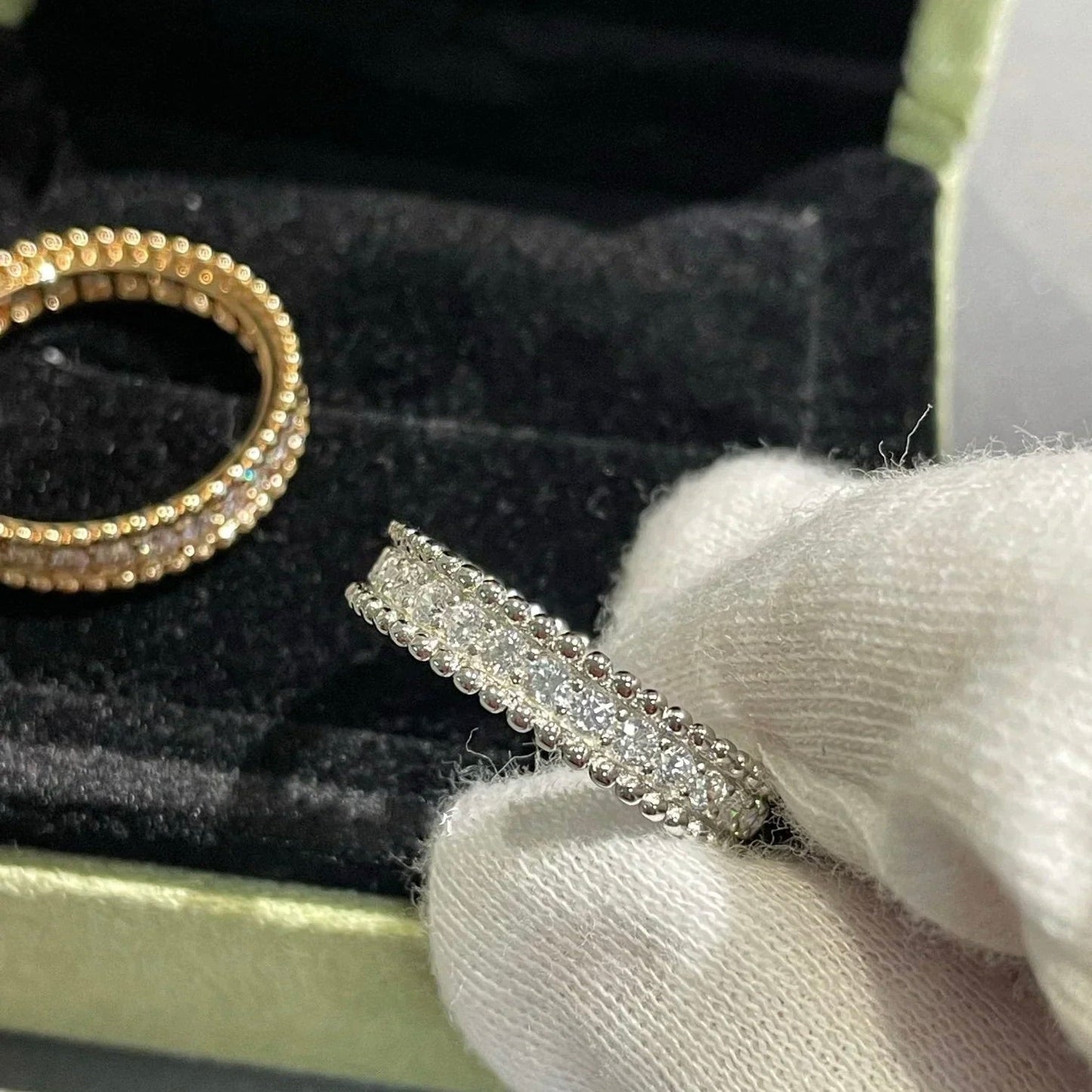 [Royal Top]PERLEE DIAMOND ROSE GOLD RING