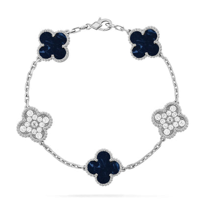 [Royal Top]CLOVER 5 MOTIF PIETERSITE BRACELET COLLECTION