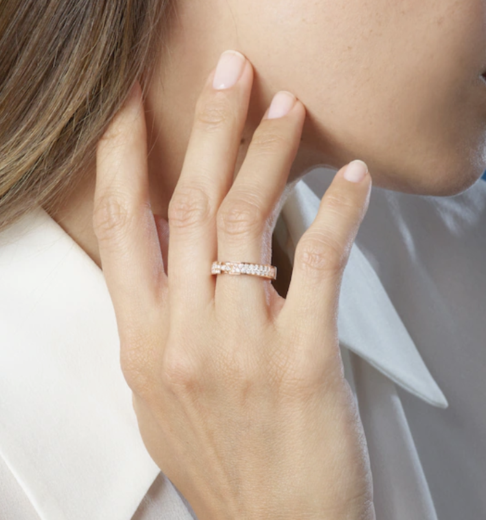 [Royal Top]ALLIANCE LIENS VIDENCE PAVED DIAMOND 4MM RING