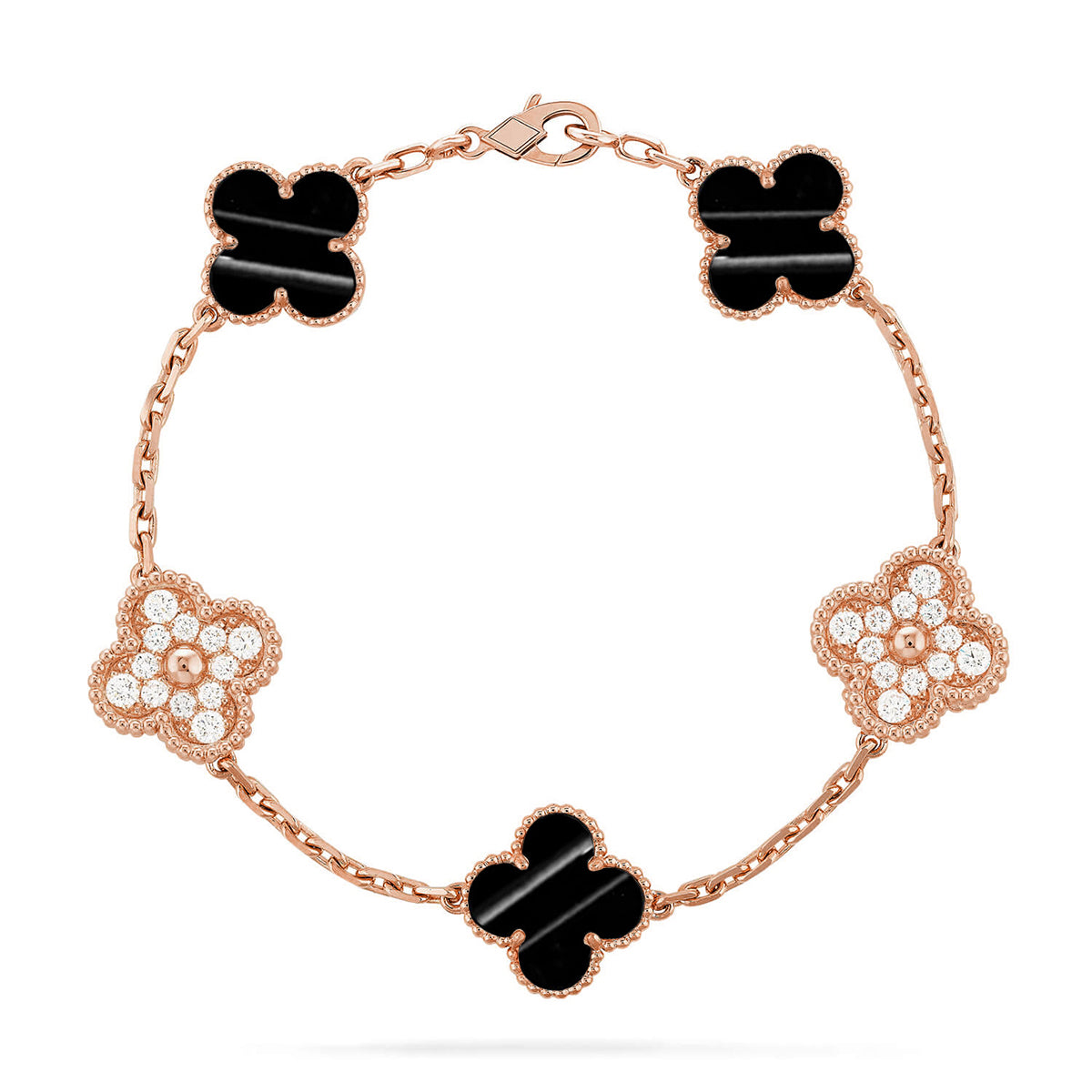 [Royal Top] CLOVER 5 MOTIF PULSAR STONE BRACELET COLLECTION