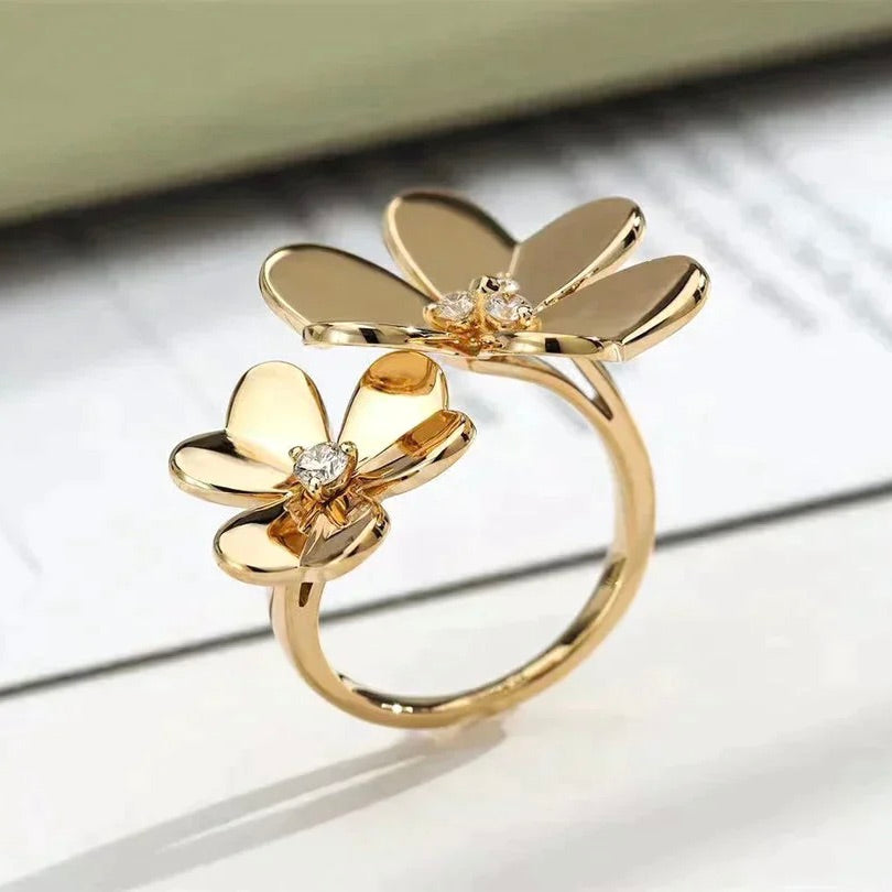 [Royal Top]CLOVER COMOS GOLD DIAMOND RING