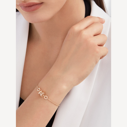 [Royal Top]ZERO 1 SOFT PINK GOLD BRACELET