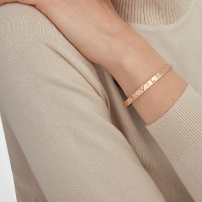 [Royal Top]ZERO 1 PINK GOLD 12 DIAMONDS BRACELET
