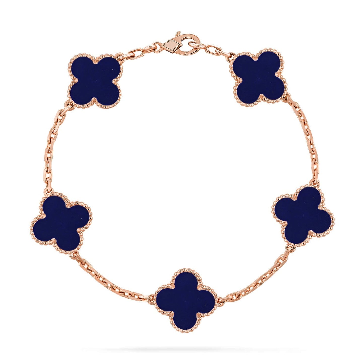 [Royal Top]CLOVER 5 MOTIF LAPIS LAZULI BRACELET COLLECTION