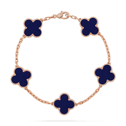 [Royal Top]CLOVER 5 MOTIF LAPIS LAZULI BRACELET COLLECTION