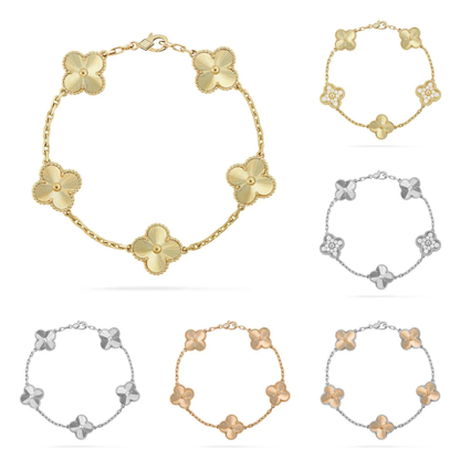 [Royal Top] CLOVER 5 MOTIF LASER BRACELET COLLECTION