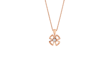 [Royal Top]FIOREVER NECKLACE DIAMOND CENTER