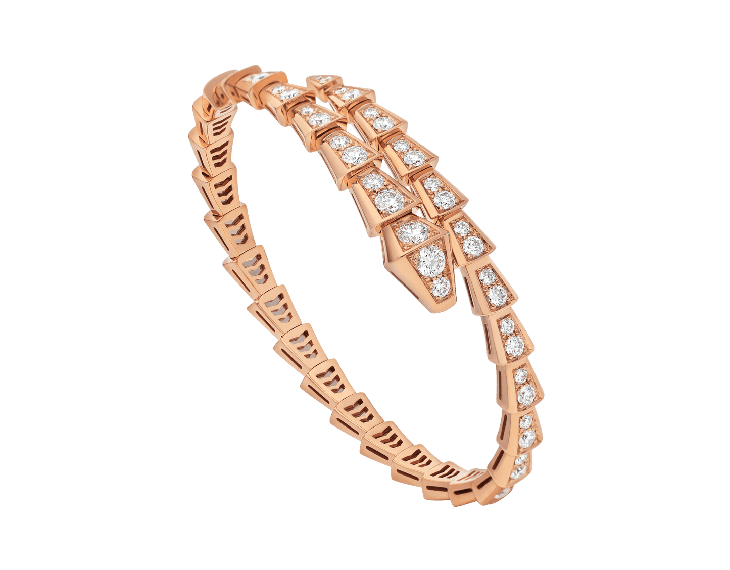 [Royal Top]SERPENTI BRACELET 6.8MM PINK GOLD DIAMOND