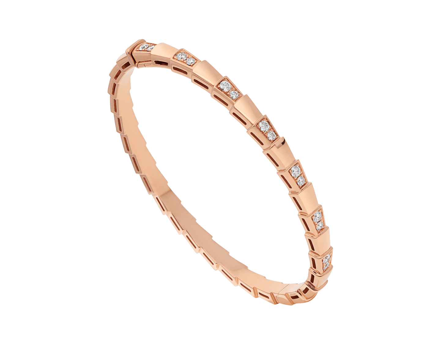 [Royal Top]SERPENTI SMALL BRACELET PINK GOLD DIAMOND