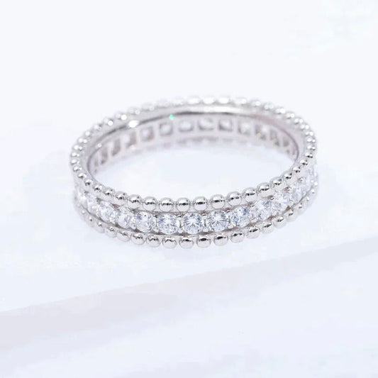 [Royal Top]PERLEE DIAMOND SILVER RING
