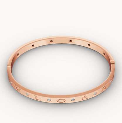 [Royal Top]ZERO 1 PINK GOLD 12 DIAMONDS BRACELET