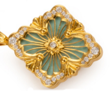 [Royal Top] B.C.L BIG SIZE  ENAMEL NECKLACE（Various colors）