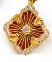 [Royal Top] B.C.L BIG SIZE  ENAMEL NECKLACE（Various colors）
