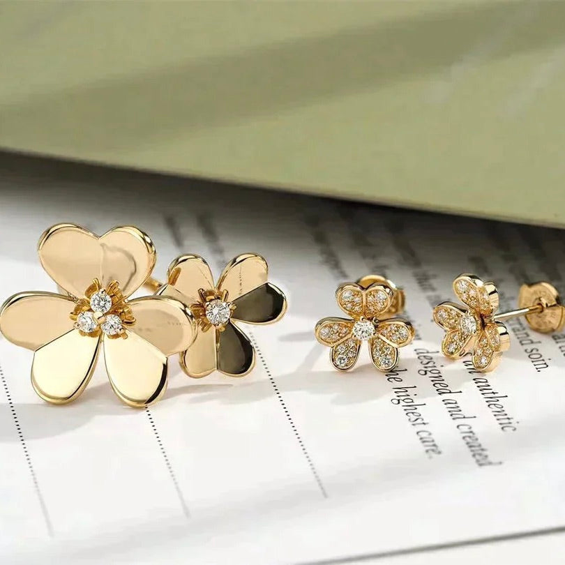 [Royal Top]CLOVER COMOS GOLD DIAMOND RING