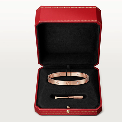 [Royal Top]LOVE BRACELET 6.1MM 4 DIAMONDS
