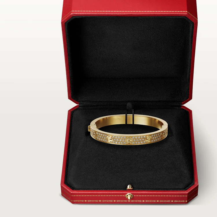 [Royal Top]LOVE BRACELET 6.1MM DIAMOND-PAVED