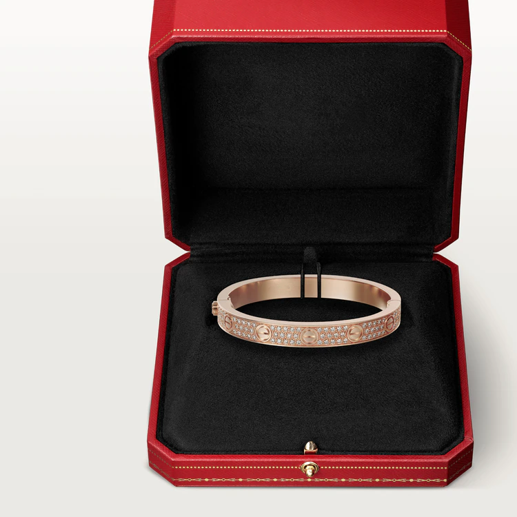[Royal Top]LOVE BRACELET 6.1MM DIAMOND-PAVED