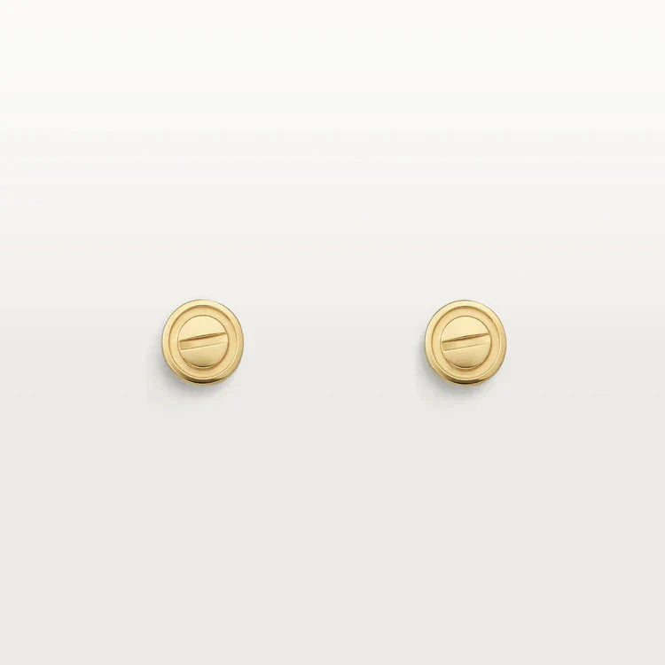 [Royal Top]LOVE EARRINGS GOLD 10MM