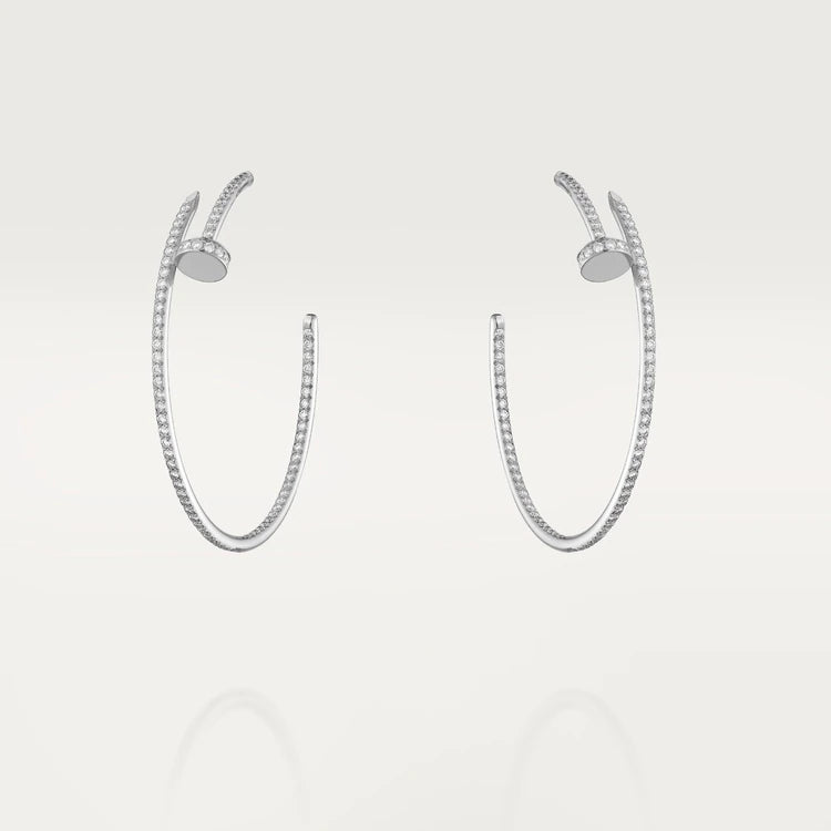 [Royal Top]JUSTE EARRINGS FULL DIAMONDS 1.8MM