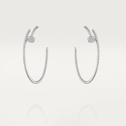 [Royal Top]JUSTE EARRINGS FULL DIAMONDS 1.8MM