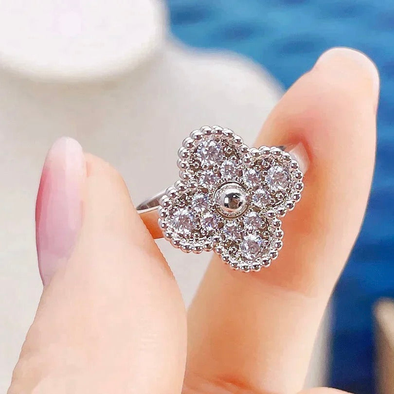 [Royal Top]CLOVER DIAMOND RING