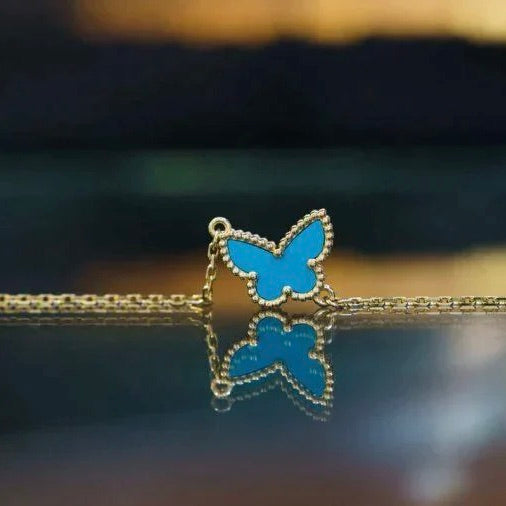 [Royal Top]BUTTERFLY TURQUOISE BUTTERFLY BRACELET
