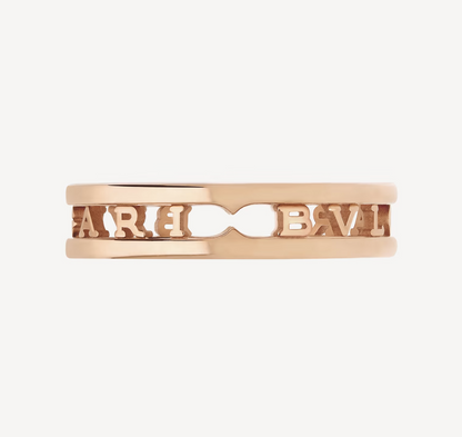 [Royal Top]ZERO 1 ONE-BAND WITH OPENWORK LOGO SPIRAL RING