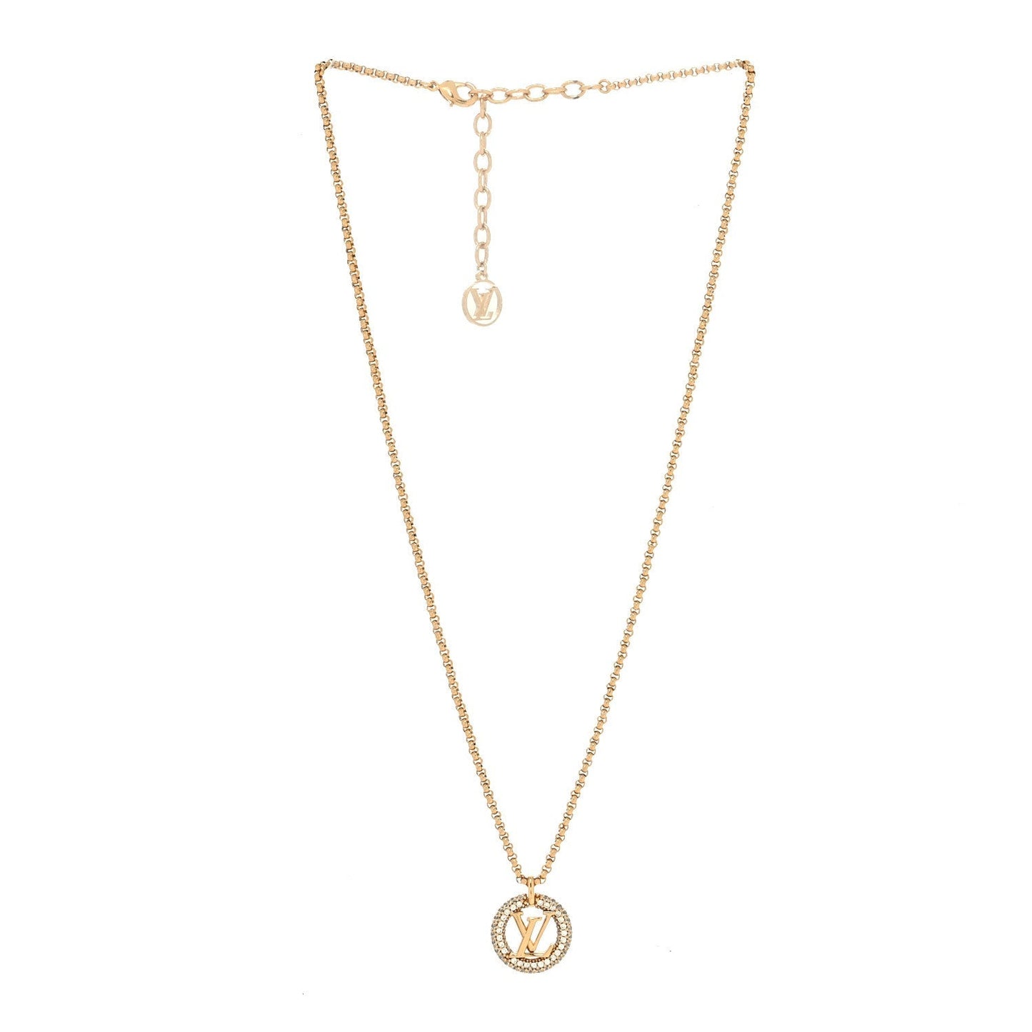 [Royal Top]BY NIGHT DIAMOND PAVED NECKLACE