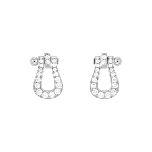 [Royal Top]FORCE 10 FULL DIAMOND STUD EARRINGS MINI MODEL