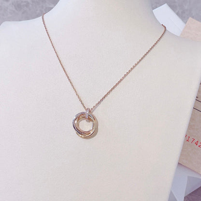 [Royal Top]TRINITY NECKLACE GOLD  DIAMONDS