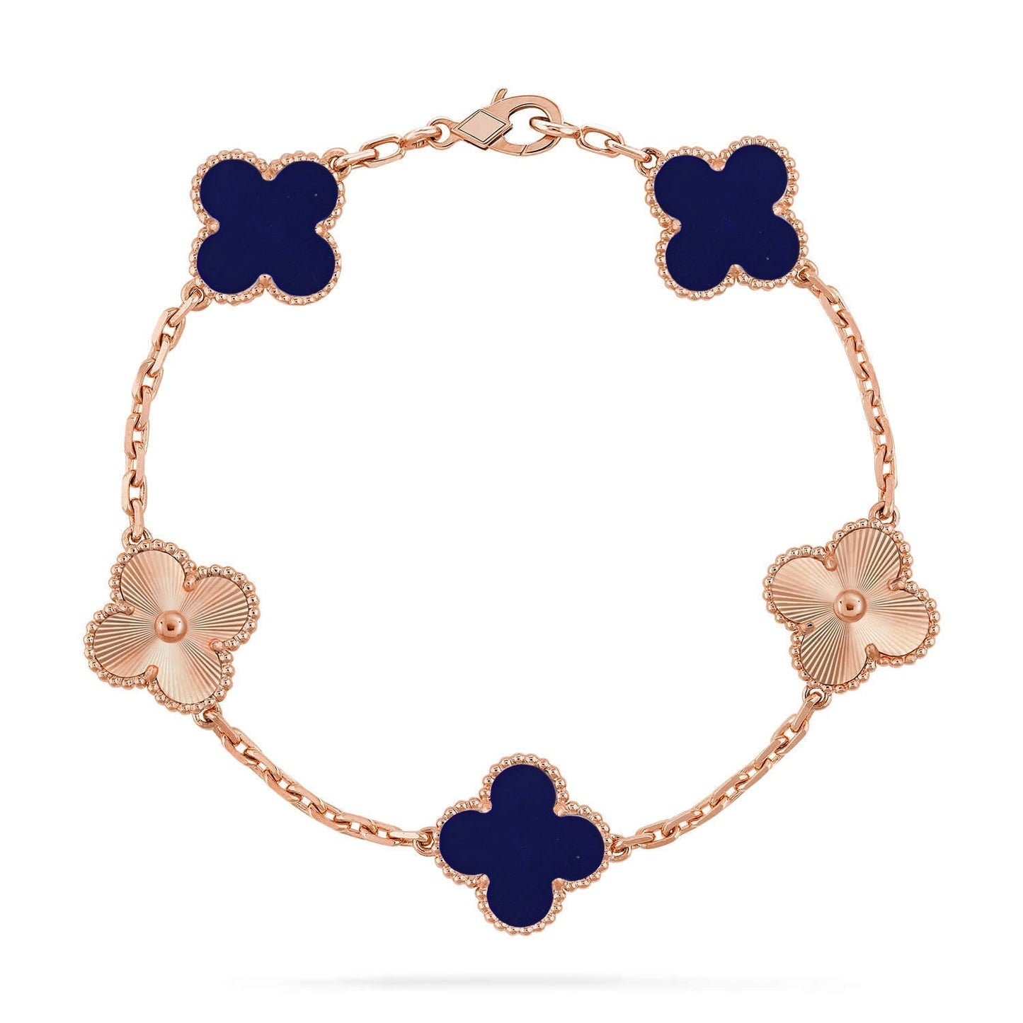 [Royal Top]CLOVER 5 MOTIF LAPIS LAZULI BRACELET COLLECTION