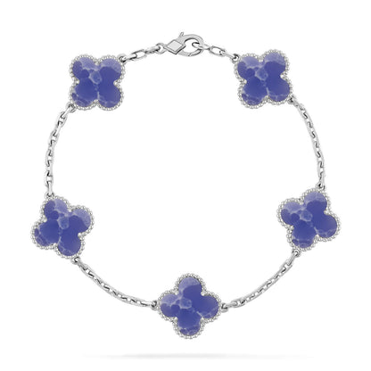 [Royal Top]CLOVER 5 MOTIF BLUE VEINS BRACELET COLLECTION