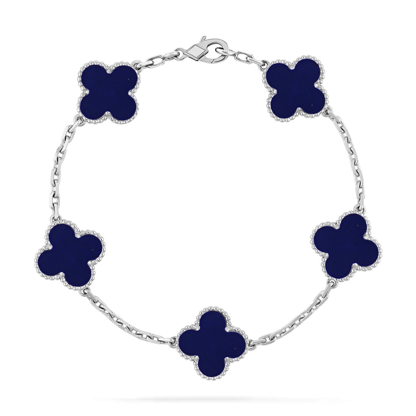 [Royal Top]CLOVER 5 MOTIF LAPIS LAZULI BRACELET COLLECTION