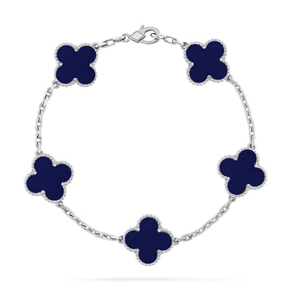 [Royal Top]CLOVER 5 MOTIF LAPIS LAZULI BRACELET COLLECTION