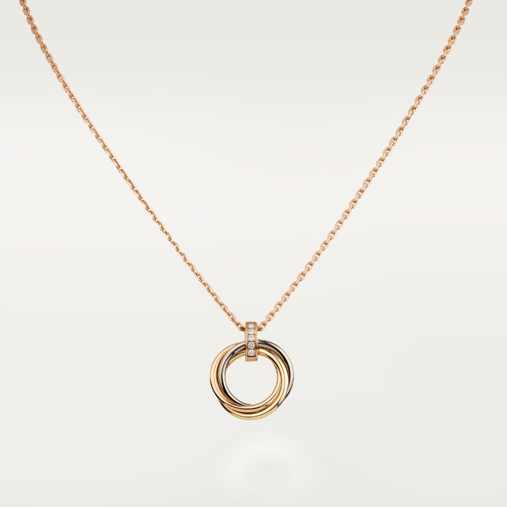 [Royal Top]TRINITY NECKLACE GOLD  DIAMONDS