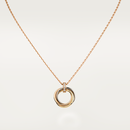 [Royal Top]TRINITY NECKLACE GOLD  DIAMONDS