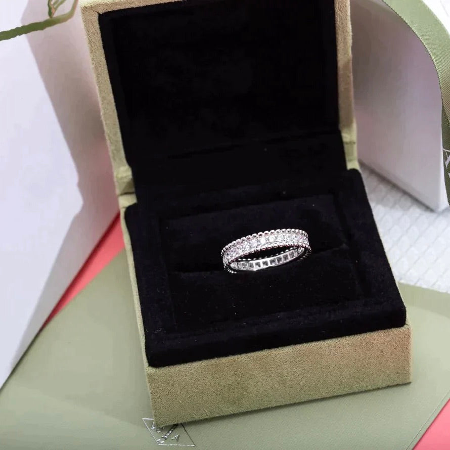 [Royal Top]PERLEE DIAMOND SILVER RING