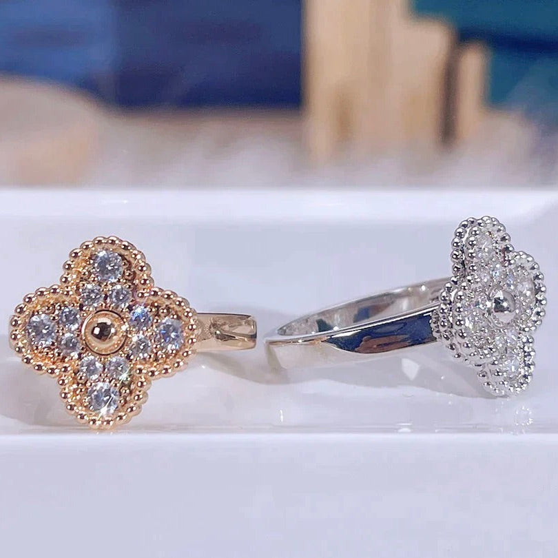 [Royal Top]CLOVER DIAMOND RING