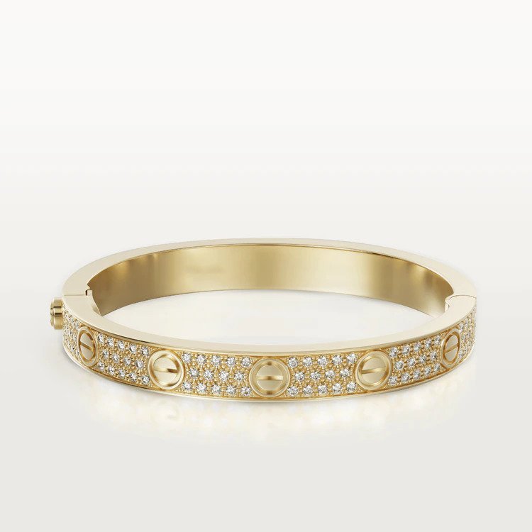 [Royal Top]LOVE BRACELET 6.1MM DIAMOND-PAVED