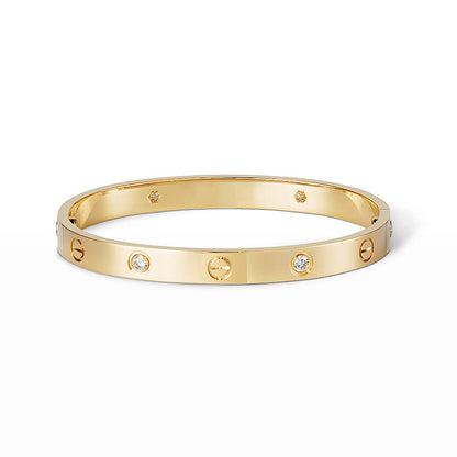 [Royal Top]LOVE BRACELET 6.1MM 4 DIAMONDS