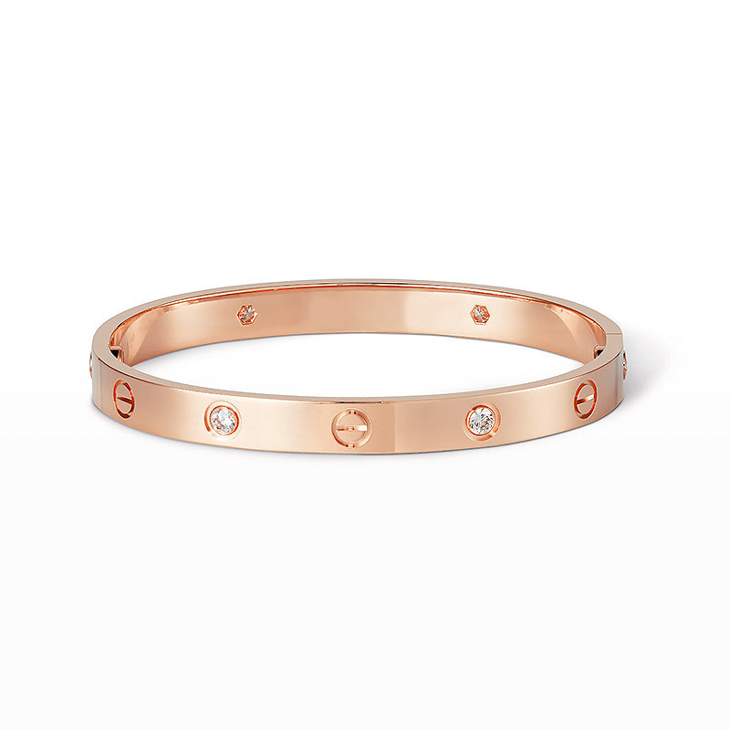 [Royal Top]LOVE BRACELET 6.1MM 4 DIAMONDS