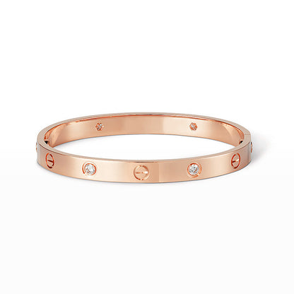 [Royal Top]LOVE BRACELET 6.1MM 4 DIAMONDS