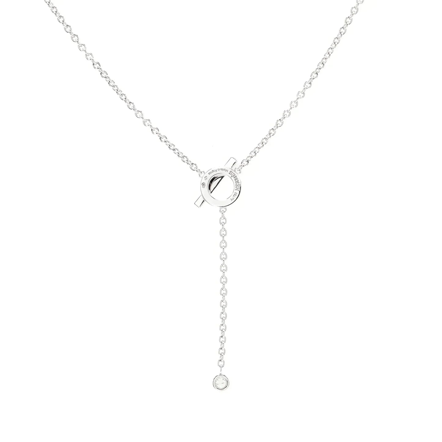 [Royal Top]FINESSE SILVER DIAMOND NECKLACE