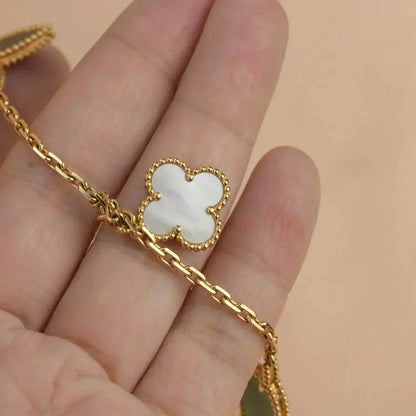 [Royal Top]LUCKY SPRING 5 MOTIF GOLD BRACELET
