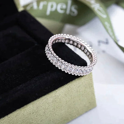 [Royal Top]PERLEE DIAMOND SILVER RING
