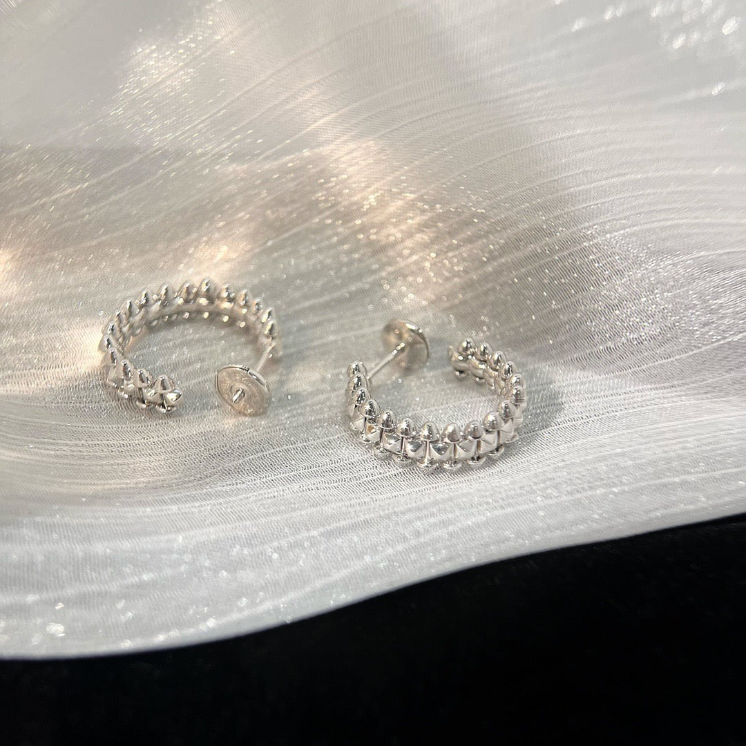 [Royal Top]CLASH SMALL HOOP EARRINGS
