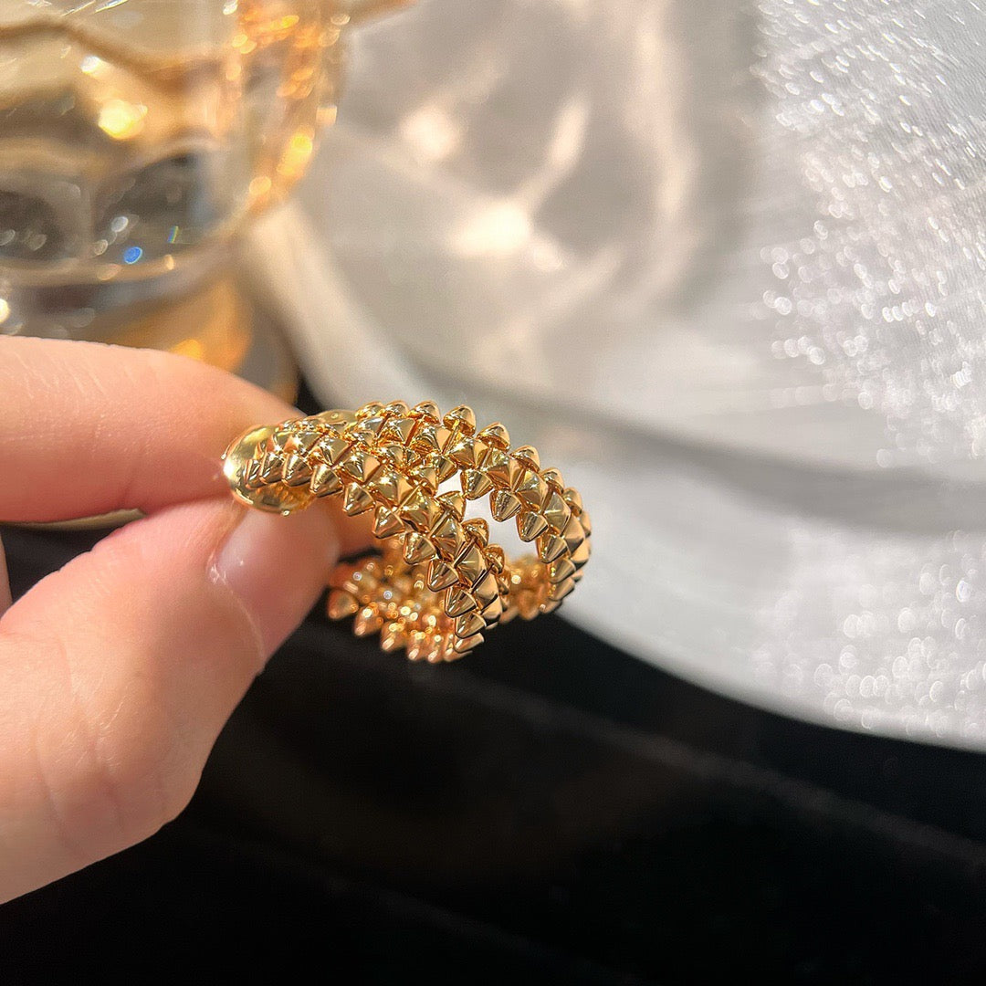 [Royal Top]CLASH SMALL HOOP EARRINGS