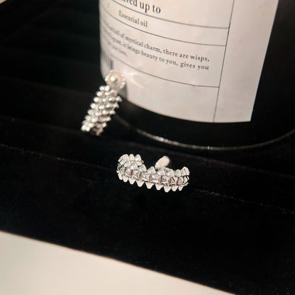 [Royal Top]CLASH SMALL HOOP EARRINGS