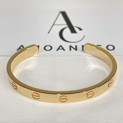 [Royal Top]LOVE BRACELET 6.1MM OPEN CUFF