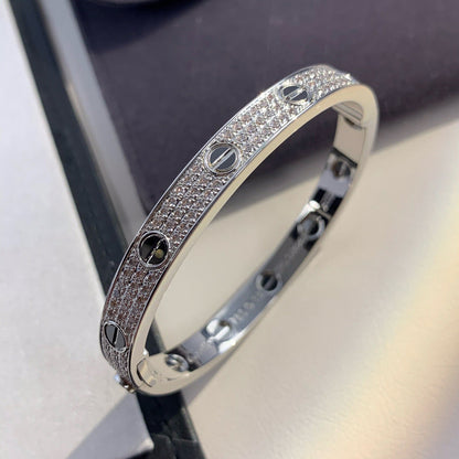[Royal Top]LOVE BRACELET 6.1MM DIAMOND-PAVED CERAMIC
